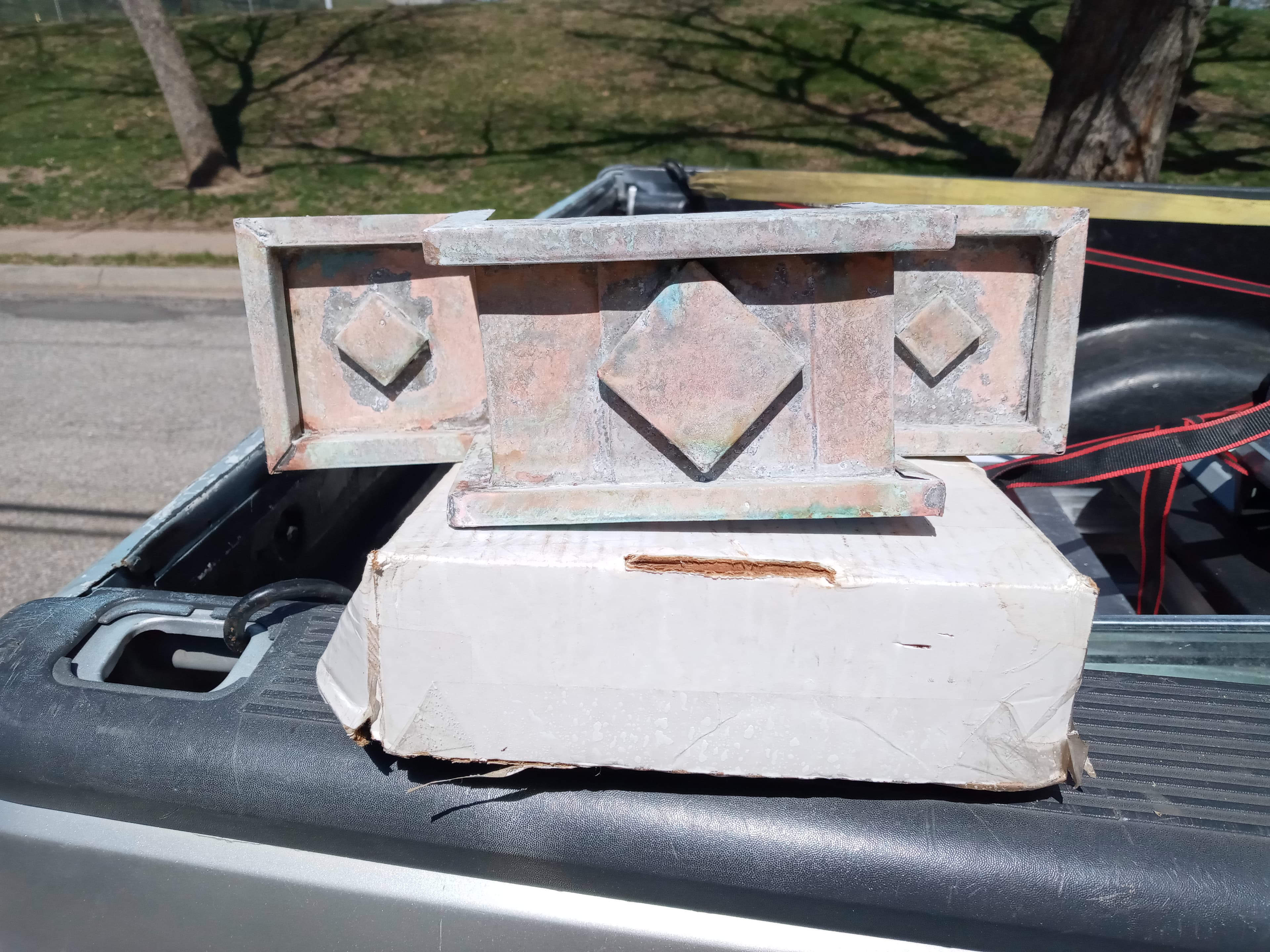 Exact replica copper strap